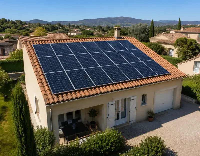 Prime à l'autoconsommation panneaux solaires Meslan — aide financière de l'État